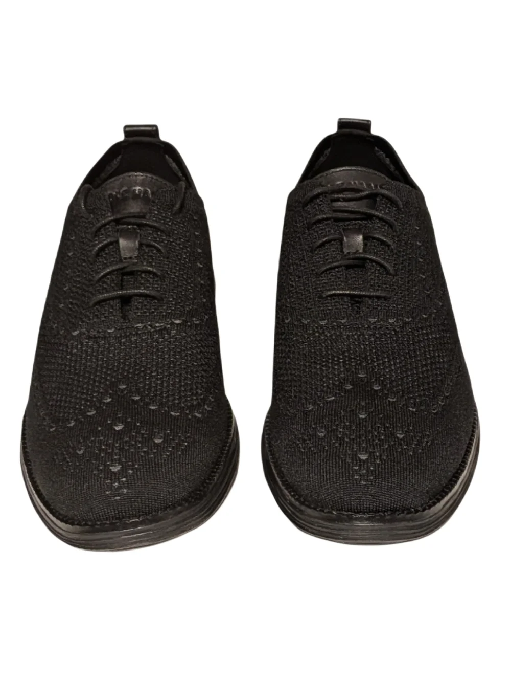 Cole Haan OriginalGrand Stitchlite Wingtip Oxford Mens 11.5M Black Knit Shoes